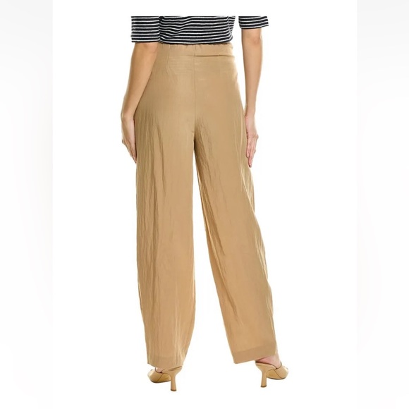 VINCE Tie-Front Wide-Leg Pant - Picture 3 of 17